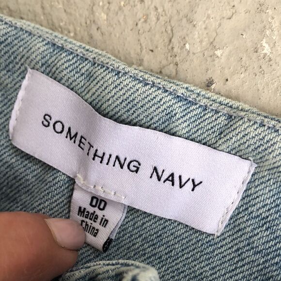 Something Navy Sydney side tie jeans - Picture 3 of 6